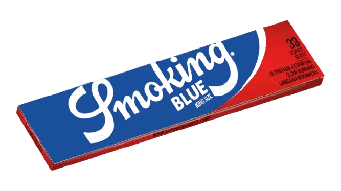 Smoking Blue Rolling Papers