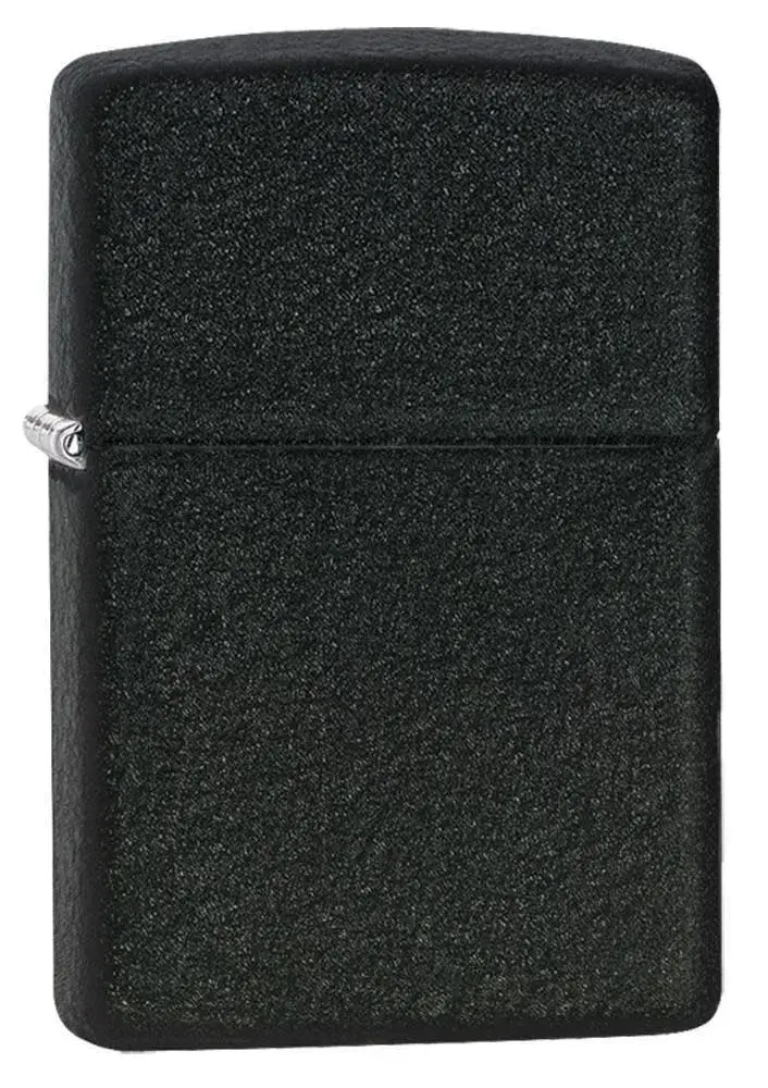 Zippo Classic Black Crackle Windproof Lighter