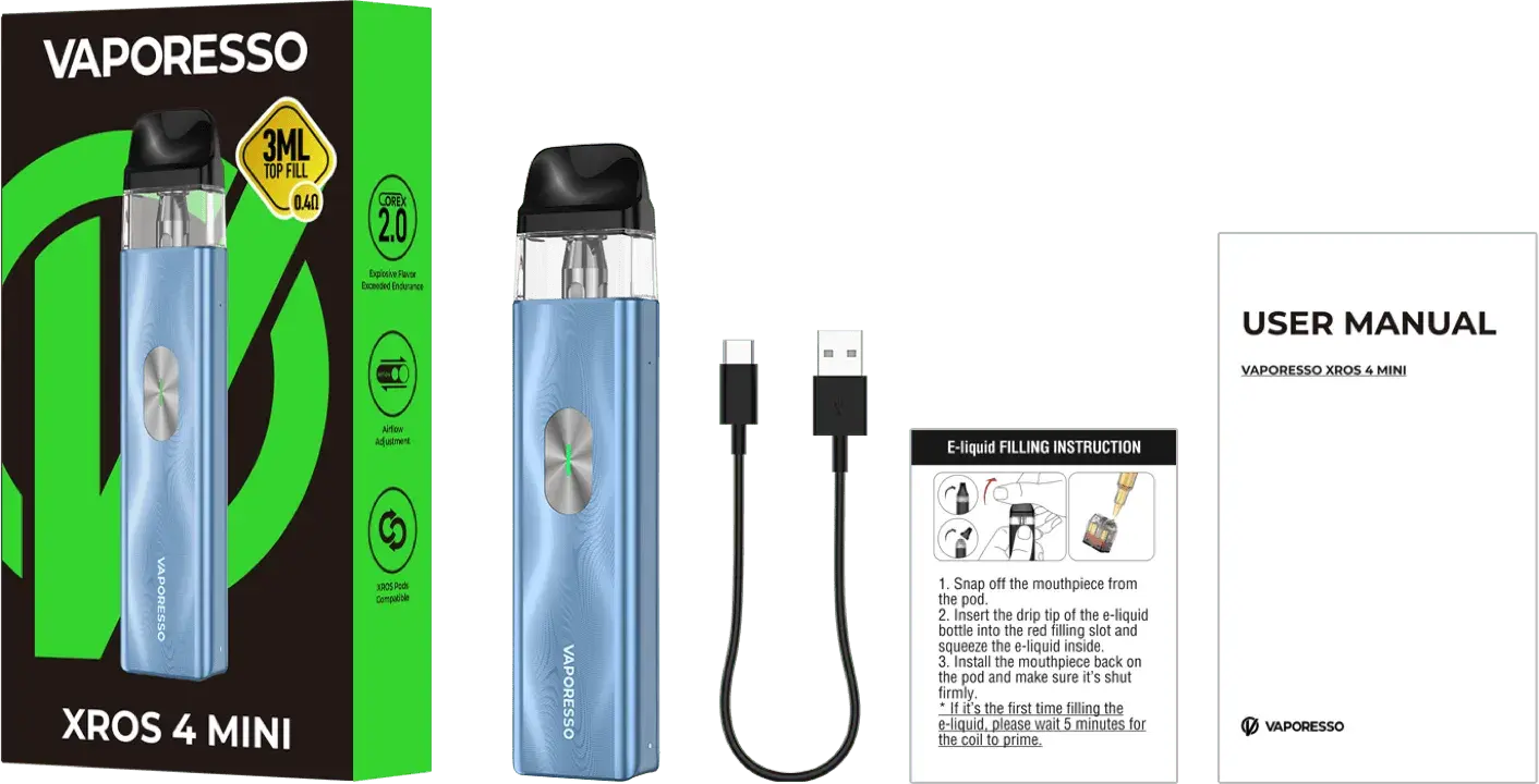 Vaporesso Xros 4 Mini Pod Kit
